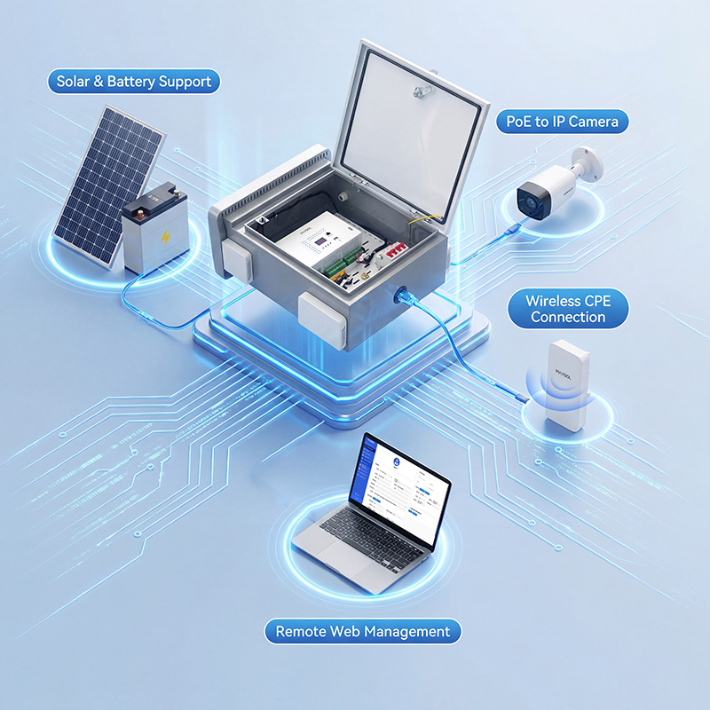 Jak dobrać system off-grid do kamer CCTV?