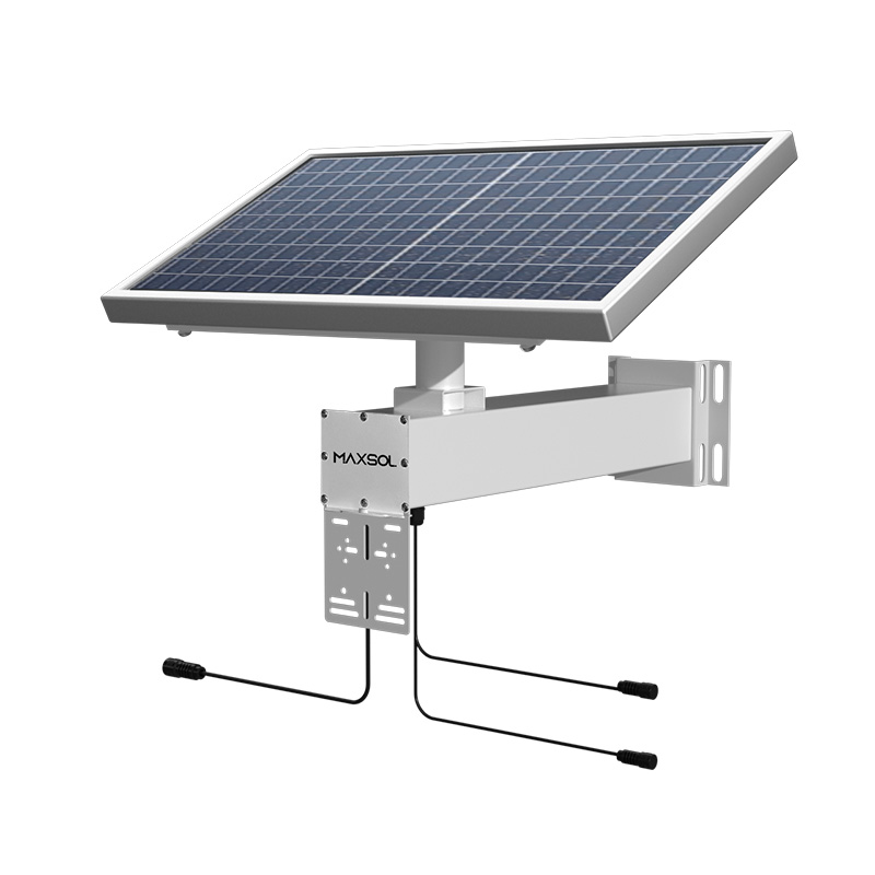 System zasilania solarnego 30 W do przemysłowego CCTV