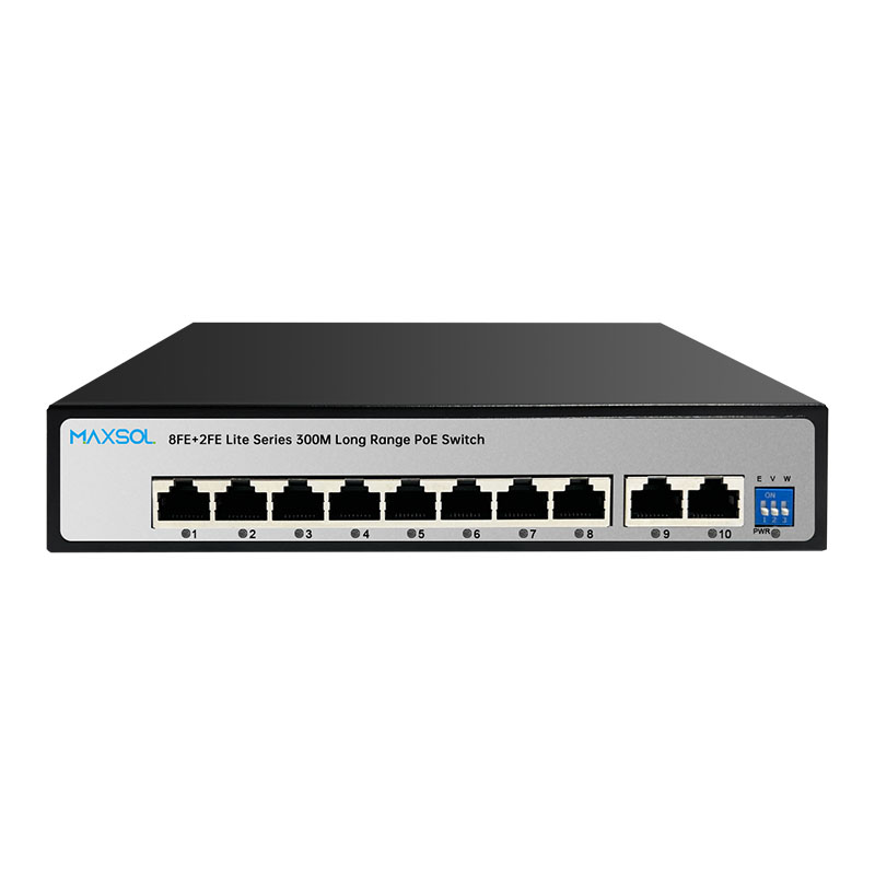 8-portowy przełącznik Fast Ethernet PoE+ z funkcją Watchdog