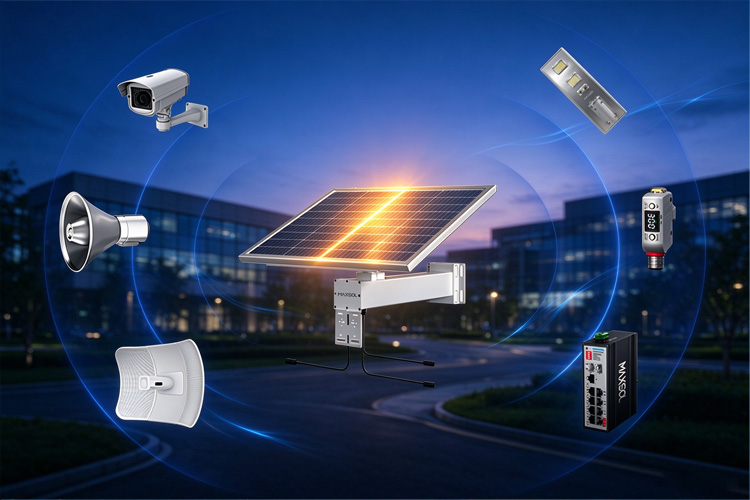 Zintegrowany system zasilania solarnego